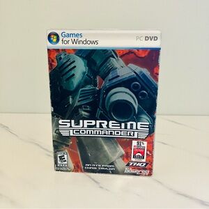 Supreme Commander PC DVD-ROM Game